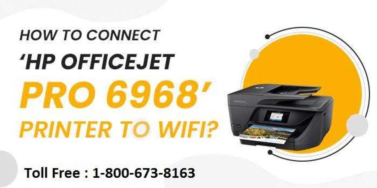 How to Connect ‘HP Officejet Pro 6968’ Printer to WIFI?