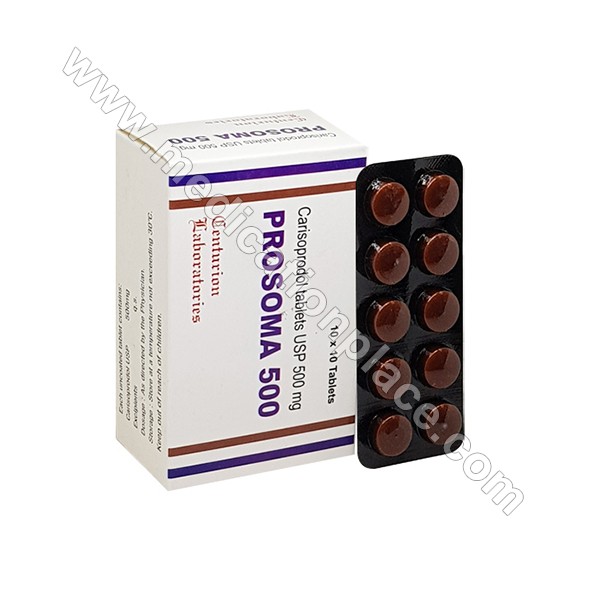 Buy Prosoma 500mg®【30% OFF】Fast Delivery - Medicationplace