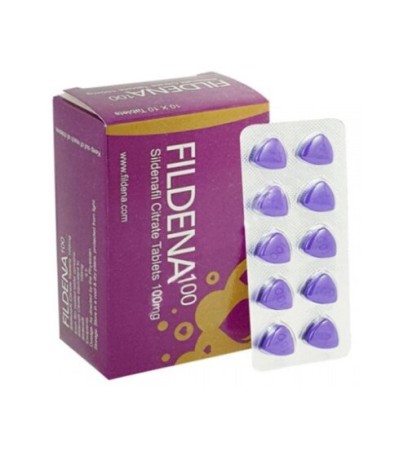 Fildena 100 mg (Purple Viagra Pill) Treat ED, PAH & BPH Issues